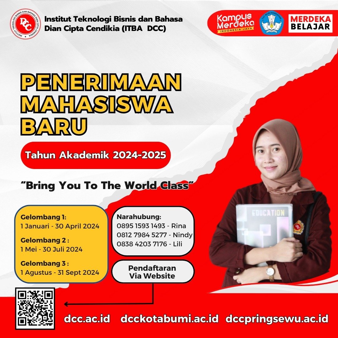 penerimaan mahasiswa baru 2024 itba dcc